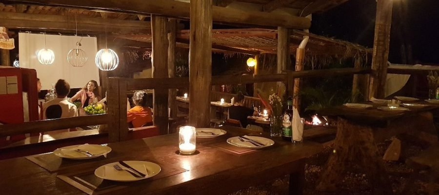 Lua Nova Restaurante e Pizzaria: pizzas, pratos da Chef Patrícia Leite e sabores especiais do Cerrado.